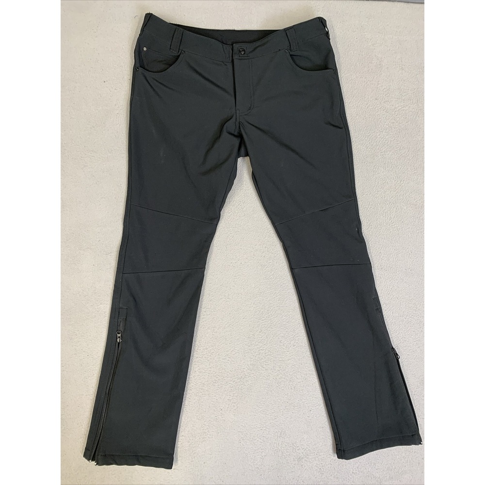 Aperture Snow Pants‎ Men's Size Large Expandable Zipper Ankle/Calf Black